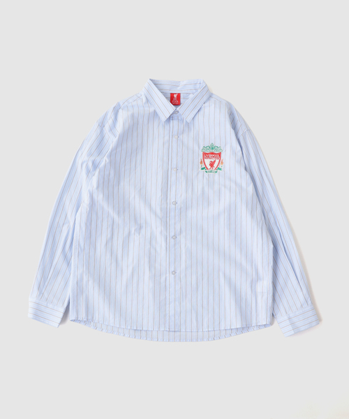 417 EDIFICE(フォーワンセブンエディフィス)の「【Liverpool FC / リバプール FC】REGULAR COLOR SHIRT(シャツ/ブラウス・メンズ・ブルー系その他/ネイビー・MEDIUM/LARGE)」の2枚目の写真