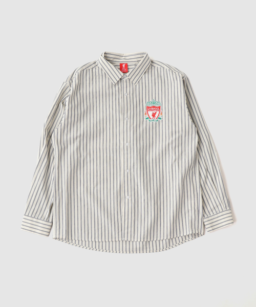417 EDIFICE(フォーワンセブンエディフィス)の「【Liverpool FC / リバプール FC】REGULAR COLOR SHIRT(シャツ/ブラウス・メンズ・ブルー系その他/ネイビー・MEDIUM/LARGE)」の1枚目の写真