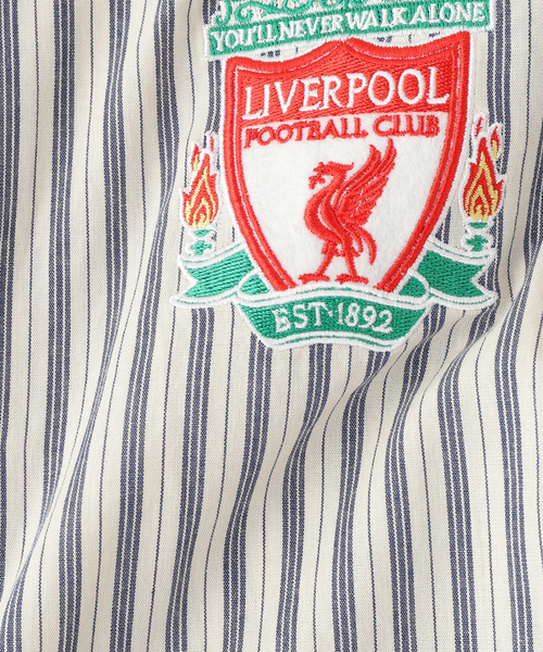 417 EDIFICE(フォーワンセブンエディフィス)の「【Liverpool FC / リバプール FC】REGULAR COLOR SHIRT(シャツ/ブラウス・メンズ・ブルー系その他/ネイビー・MEDIUM/LARGE)」の4枚目の写真