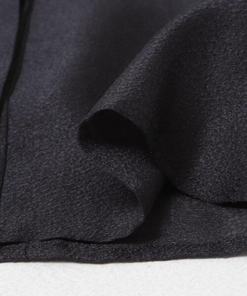 URBAN RESEARCH ROSSO WOMEN（アーバンリサーチ　ロッソ）の「シアーオーガンジーフォルムシャツ（シャツ/ブラウス・レディース・ブラック/オフホワイト・FREE）」の21枚目の写真