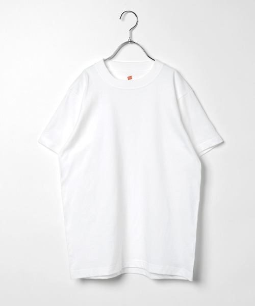 HANES（ヘインズ）の「Hanes(ヘインズ)】BEEFY-T(KIDS)（Tシャツ/カットソー・キッズ・グレー/オフホワイト/ブラック/ネイビー・140cm/160cm）」の17枚目の写真
