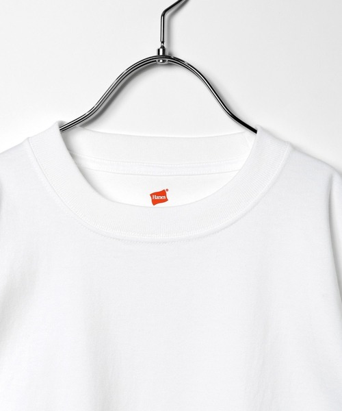 HANES（ヘインズ）の「Hanes(ヘインズ)】BEEFY-T(KIDS)（Tシャツ/カットソー・キッズ・グレー/オフホワイト/ブラック/ネイビー・140cm/160cm）」の15枚目の写真