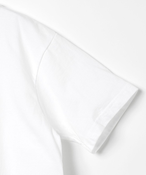 HANES（ヘインズ）の「Hanes(ヘインズ)】BEEFY-T(KIDS)（Tシャツ/カットソー・キッズ・グレー/オフホワイト/ブラック/ネイビー・140cm/160cm）」の14枚目の写真