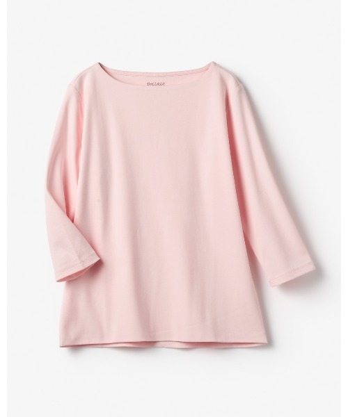 DoCLASSE( ドゥクラッセ)の「ボートネックN/7分袖・DoT(Tシャツ/カットソー・レディース・ダークブラウン/ブルー/チャコール/ライトピンク/ダークネイビー/ホワイト/ブラック/ライトグレー・L/M/S/LL/3L)」の22枚目の写真