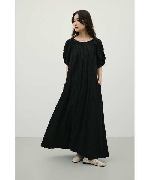 STYLEMIXER(スタイルミキサー)の「コットンストライプタックスリーブワンピース(ワンピース・レディース・ホワイト/ブラック・SMALL/MEDIUM)」の19枚目の写真
