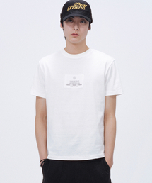 Compass patch short sleeve WHITE