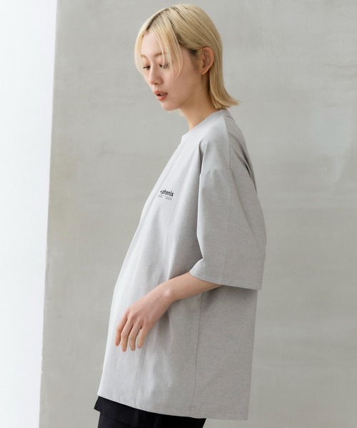 +phenix(プラスフェニックス)の「+phenix(プラスフェニックス)Outlast TOPOGRAPHY SHORT SLEEVE TEE / トポグラフィー ショートスリーブTシャツ(Tシャツ/カットソー・メンズ・ホワイト/グレー/ブラック・M/L)」の22枚目の写真