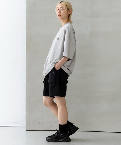 +phenix(プラスフェニックス)の「+phenix(プラスフェニックス)Outlast TOPOGRAPHY SHORT SLEEVE TEE / トポグラフィー ショートスリーブTシャツ(Tシャツ/カットソー・メンズ・ホワイト/グレー/ブラック・M/L)」の17枚目の写真