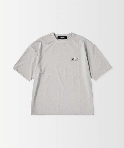 +phenix(プラスフェニックス)の「+phenix(プラスフェニックス)Outlast TOPOGRAPHY SHORT SLEEVE TEE / トポグラフィー ショートスリーブTシャツ(Tシャツ/カットソー・メンズ・ホワイト/グレー/ブラック・M/L)」の7枚目の写真