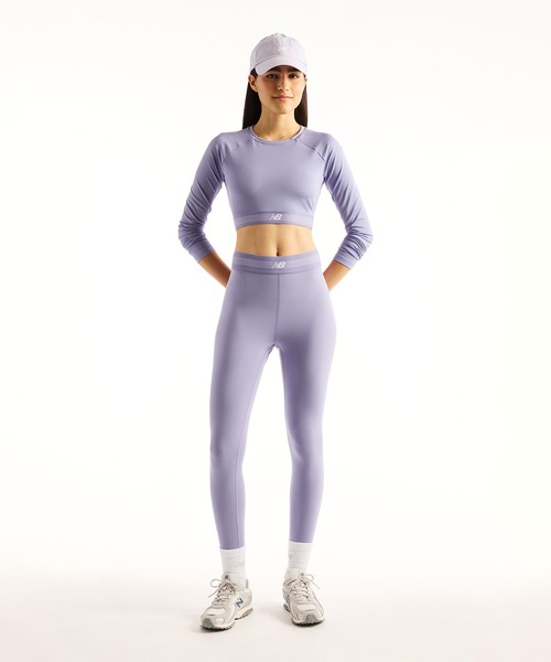 NEW BALANCE(ニューバランス)の「ACフィッティドロングスリーブTシャツ(Tシャツ/カットソー・レディース・ラベンダー・SMALL/MEDIUM/LARGE/X-LARGE)」の6枚目の写真