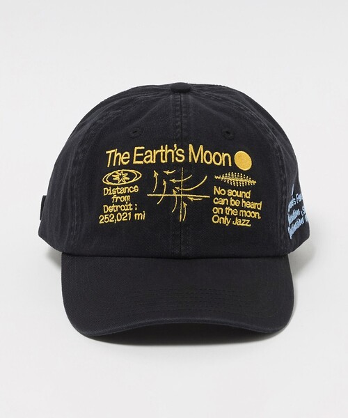 Steven Alan(スティーブンアラン)の「<Factual Graphics> MOON CAP/キャップ(キャップ・メンズ・ブラック・FREE)」の2枚目の写真