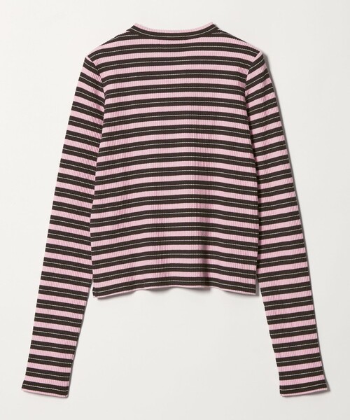 EMMEL REFINES（エメルリファインズ）の「＜EMMEL REFINES＞EM マルチボーダー ロングスリーブ プルオーバー（Tシャツ/カットソー・レディース・ライトブルー/ピンク・FREE）」の13枚目の写真