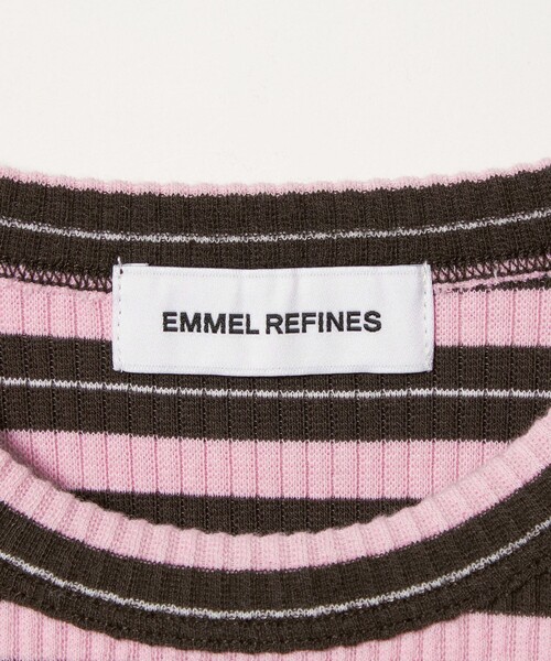 EMMEL REFINES（エメルリファインズ）の「＜EMMEL REFINES＞EM マルチボーダー ロングスリーブ プルオーバー（Tシャツ/カットソー・レディース・ライトブルー/ピンク・FREE）」の17枚目の写真