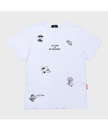 [ATW] ラビダドローイング 半袖Tシャツ - 2COLOR