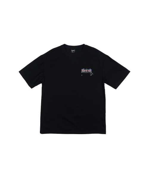 CREAM SODA LAB(クリームソーダラボ)の「ラウドバスケットボールバーニンググレー半袖Tシャツブラック(Tシャツ/カットソー・メンズ・その他・LARGE/X-LARGE/XX-LARGE)」の2枚目の写真