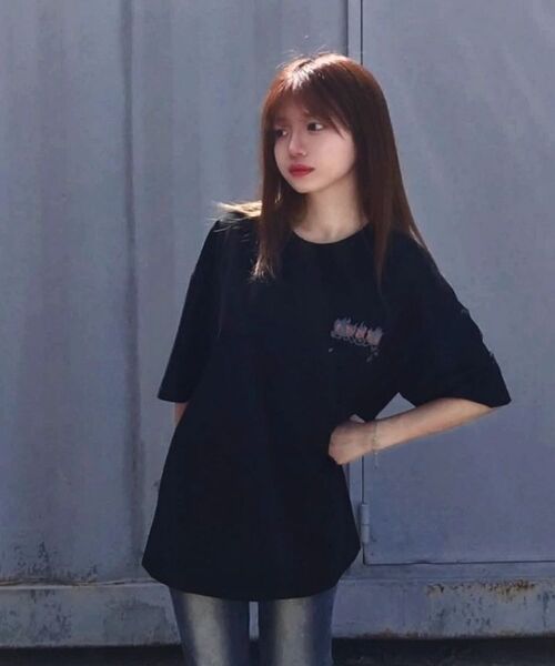 CREAM SODA LAB(クリームソーダラボ)の「ラウドバスケットボールバーニンググレー半袖Tシャツブラック(Tシャツ/カットソー・メンズ・その他・LARGE/X-LARGE/XX-LARGE)」の6枚目の写真