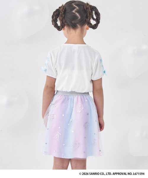 ANAP kids（アナップキッズ）の「ANAPKIDS×シナモロール・クロミチュールワンピース（ワンピース・キッズ・ラベンダー/ホワイト・120/110/130）」の11枚目の写真