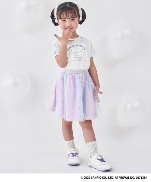 ANAP kids（アナップキッズ）の「ANAPKIDS×シナモロール・クロミチュールワンピース（ワンピース・キッズ・ラベンダー/ホワイト・120/110/130）」の13枚目の写真