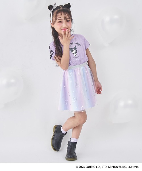 ANAP kids（アナップキッズ）の「ANAPKIDS×シナモロール・クロミチュールワンピース（ワンピース・キッズ・ラベンダー/ホワイト・120/110/130）」の21枚目の写真