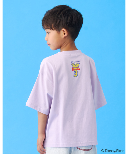 b・ROOM(ビールーム)の「【Disney&Pixar】TOY STORY/MOVIE グラフィックTシャツ(Tシャツ/カットソー・キッズ・ブルーグレー/オフホワイト/オートミール/ラベンダー・120cm/110cm/100cm/140cm/130cm)」の12枚目の写真