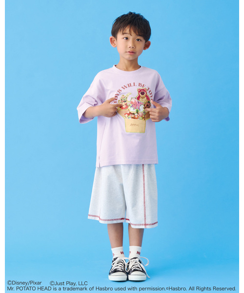 b・ROOM(ビールーム)の「【Disney&Pixar】TOY STORY/MOVIE グラフィックTシャツ(Tシャツ/カットソー・キッズ・ブルーグレー/オフホワイト/オートミール/ラベンダー・120cm/110cm/100cm/140cm/130cm)」の15枚目の写真