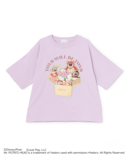 b・ROOM(ビールーム)の「【Disney&Pixar】TOY STORY/MOVIE グラフィックTシャツ(Tシャツ/カットソー・キッズ・ブルーグレー/オフホワイト/オートミール/ラベンダー・120cm/110cm/100cm/140cm/130cm)」の16枚目の写真