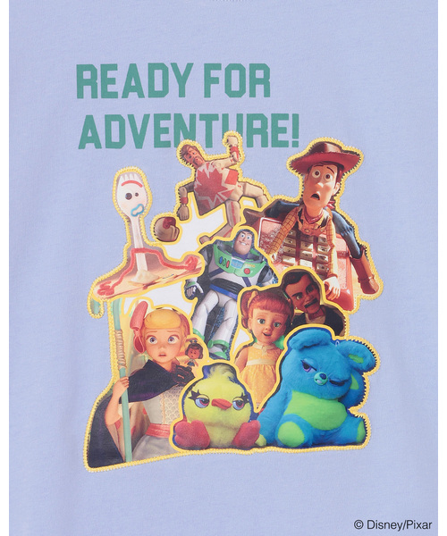 b・ROOM(ビールーム)の「【Disney&Pixar】TOY STORY/MOVIE グラフィックTシャツ(Tシャツ/カットソー・キッズ・ブルーグレー/オフホワイト/オートミール/ラベンダー・120cm/110cm/100cm/140cm/130cm)」の22枚目の写真