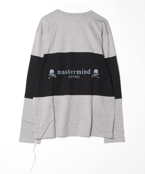 mastermind JAPAN（マスターマインド）の「HORIZONTAL BLCOKLS TEE（Tシャツ/カットソー・メンズ・ブラック系その他/グレー系その他・XL）」の4枚目の写真