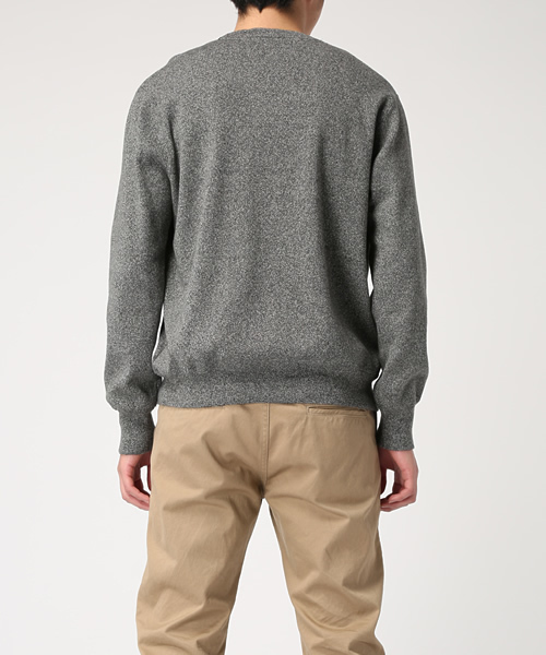 POLO RALPH LAUREN(ポロ ラルフ ローレン)の「コットン クルーネック セーター(ニット/セーター・メンズ・グレー/クリーム/ブルー・SMALL/LARGE/X-LARGE/MEDIUM/XX-LARGE)」の5枚目の写真