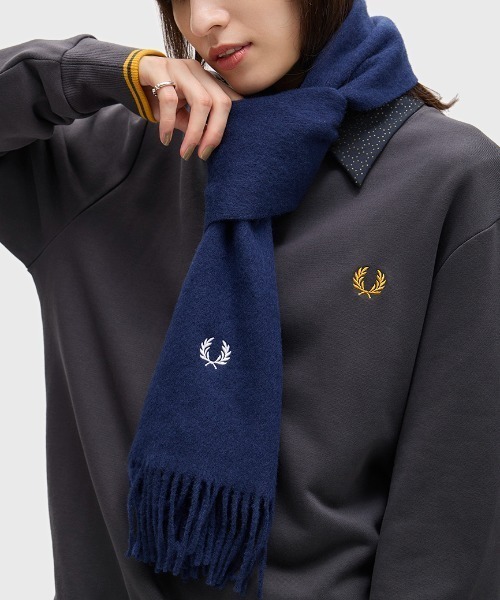 Plain Woven Scarf／プレーンウーブンスカーフ（マフラー）｜FRED