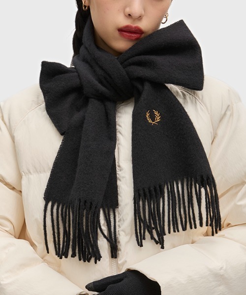 新色先行予約受付中】Plain Woven Scarf／プレーンウーブンスカーフ