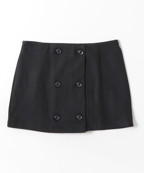 Rohwel（ローウェル）の「Napoleon Mini Skirt / ナポレオンボタンミニスカート（スカート・レディース・ブラック/グレー・FREE）」の10枚目の写真