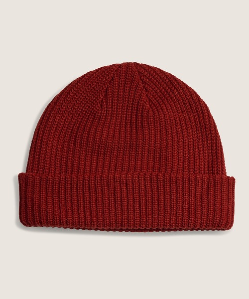 VANS(バンズ)の「コアベーシック カフビーニー / Core Basic Cuff Beanie Poppy E VN000QB4H891(ニットキャップ/ビーニー・メンズ・エンジ・ONE SIZE)」の2枚目の写真