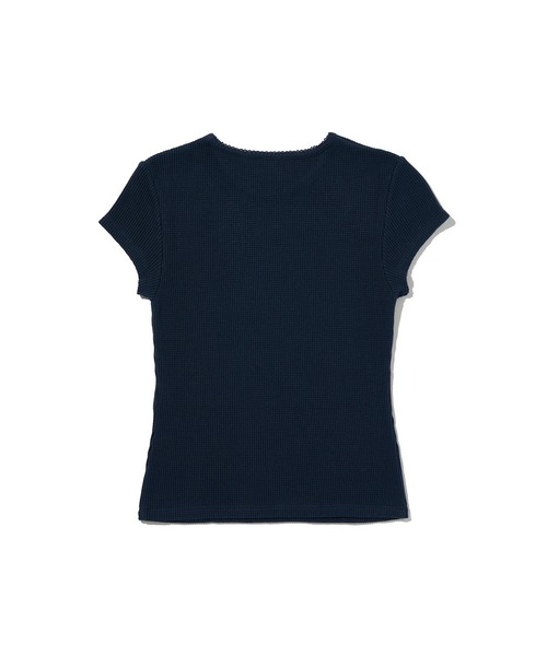 Levi's(リーバイス)の「Levi's/リーバイス DRY GOODS ワッフルTシャツ(Tシャツ/カットソー・レディース・ネイビー・XS/S/M)」の5枚目の写真
