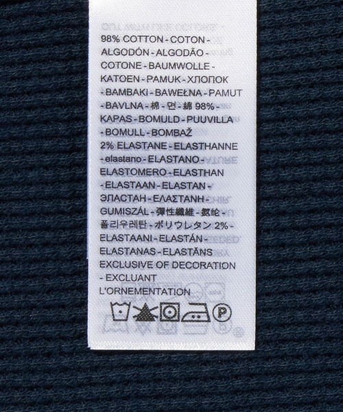 Levi's(リーバイス)の「Levi's/リーバイス DRY GOODS ワッフルTシャツ(Tシャツ/カットソー・レディース・ネイビー・XS/S/M)」の10枚目の写真