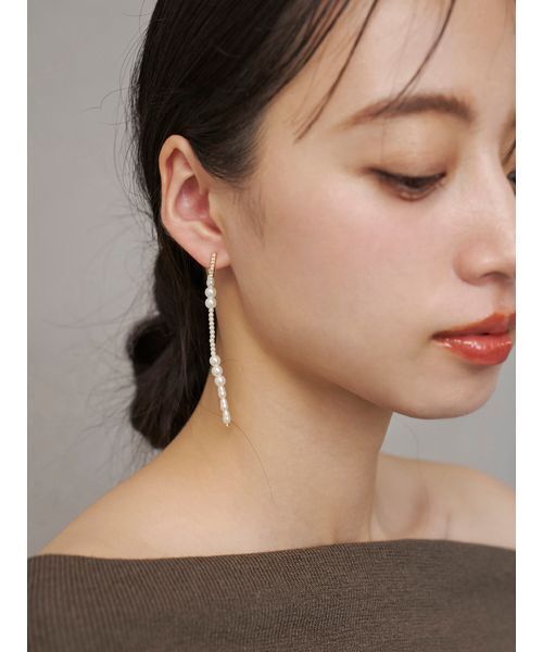 SNIDEL（スナイデル）の「2wayバリエロングピアス（ピアス（両耳用）・レディース・A/B・F）」の14枚目の写真