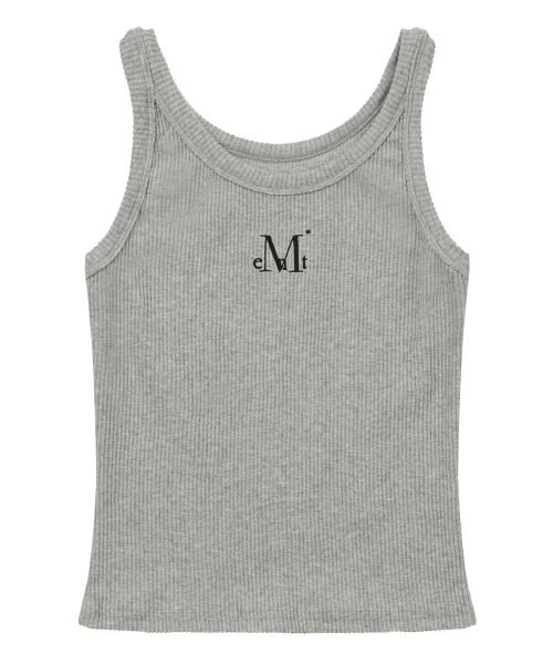 MUCENT(ムセント)の「バックディテールシグネチャースリーブレスゴルジタンクトップ(6カラー)(Tシャツ/カットソー・レディース・ホワイト/ブラック/ベージュ/ネイビー/グレー/レッド・FREE)」の13枚目の写真