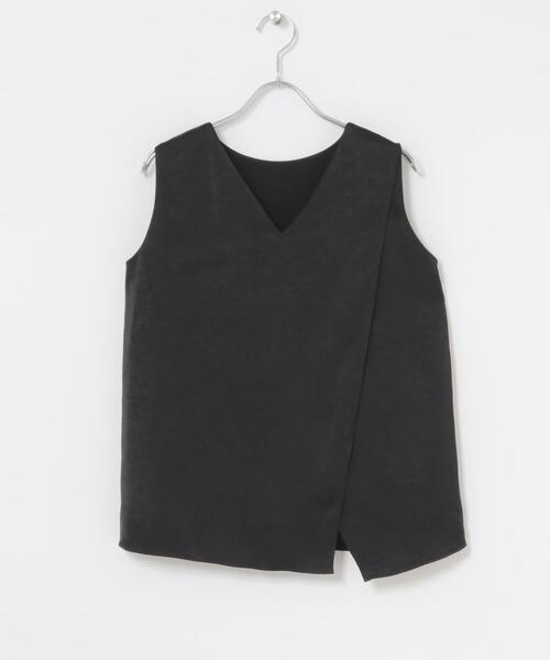 URBAN RESEARCH ROSSO WOMEN(アーバンリサーチ ロッソ)の「2WAYネックサテンブラウス(シャツ/ブラウス・レディース・オフホワイト/ブラック・FREE)」の19枚目の写真