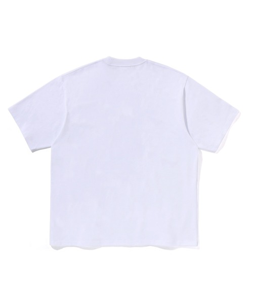 A BATHING APE(アベイシングエイプ)の「BAPE RHINESTONE LOGO RELAXED FIT TEE(Tシャツ/カットソー・メンズ・ホワイト/ブラック・LARGE/MEDIUM/SMALL/XX-LARGE/X-LARGE)」の4枚目の写真