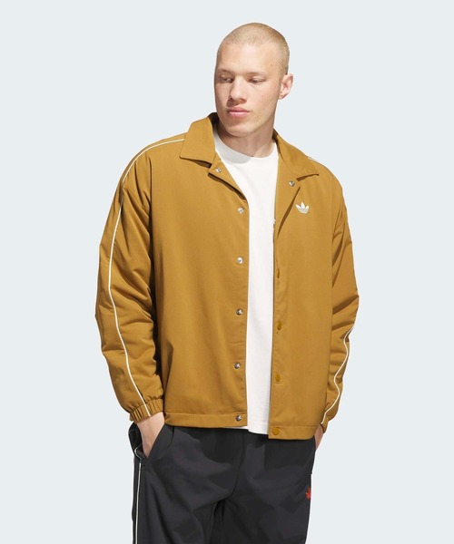 adidas(アディダス)の「adidas Originals コーチジャケット / アディダスオリジナルス adidas Originals(ブルゾン・メンズ・ブラウン・XX-LARGE/3XL/LARGE/MEDIUM/SMALL/X-LARGE/X-SMALL)」の3枚目の写真