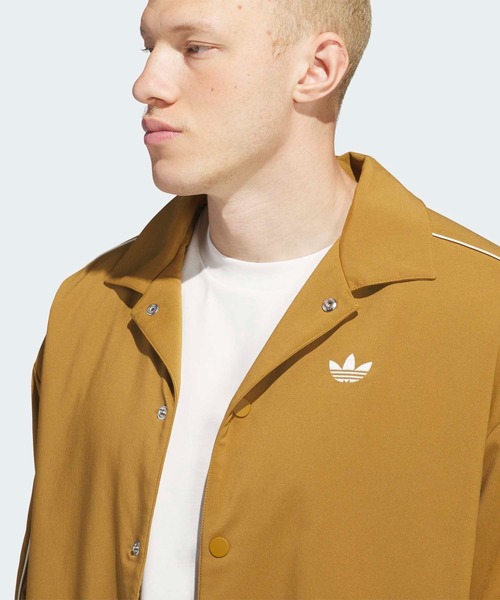 adidas(アディダス)の「adidas Originals コーチジャケット / アディダスオリジナルス adidas Originals(ブルゾン・メンズ・ブラウン・XX-LARGE/3XL/LARGE/MEDIUM/SMALL/X-LARGE/X-SMALL)」の5枚目の写真