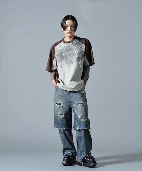 L.H.P(エルエイチピー)の「MAVYTH/メヴィス/LAYERED DENIM PANTS(デニムパンツ・メンズ・その他4・M)」の14枚目の写真