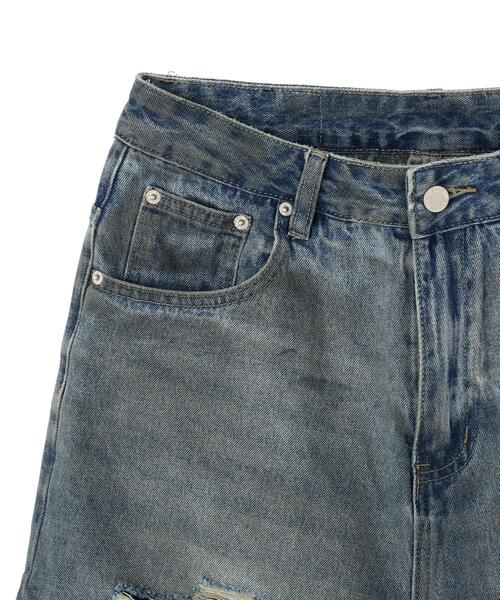 L.H.P(エルエイチピー)の「MAVYTH/メヴィス/LAYERED DENIM PANTS(デニムパンツ・メンズ・その他4・M)」の7枚目の写真