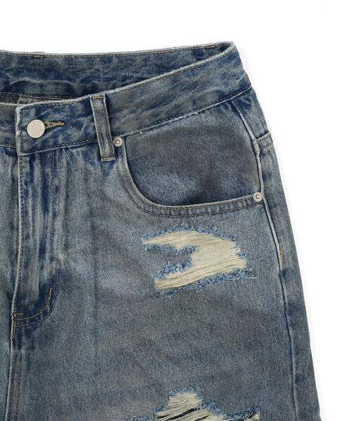 L.H.P(エルエイチピー)の「MAVYTH/メヴィス/LAYERED DENIM PANTS(デニムパンツ・メンズ・その他4・M)」の8枚目の写真