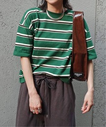 JOURNAL STANDARD（ジャーナルスタンダード）の「《追加4》汗ジミ防止ボーダービッグT（Tシャツ/カットソー）」
