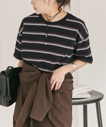 JOURNAL STANDARD（ジャーナルスタンダード）の「《追加4》汗ジミ防止ボーダービッグT（Tシャツ/カットソー）」