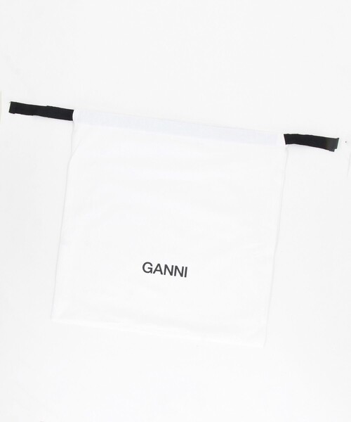 GANNI(ガニー)の「GANNI/ガニー B-Kat Butter【限定展開】/レザーハンドバッグ(ショルダーバッグ・レディース・ブラウン・ONE SIZE)」の9枚目の写真