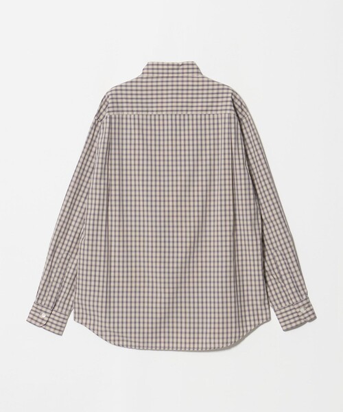 BEAUTY&YOUTH UNITED ARROWS(ビューティーアンドユースユナイテッドアローズ)の「ピーチスキン チェック レギュラー シャツ FORM型(シャツ/ブラウス・メンズ・イエロー/コバルトブルー・XL/S/L/M)」の14枚目の写真