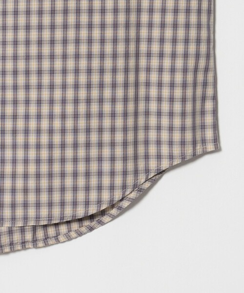 BEAUTY&YOUTH UNITED ARROWS(ビューティーアンドユースユナイテッドアローズ)の「ピーチスキン チェック レギュラー シャツ FORM型(シャツ/ブラウス・メンズ・イエロー/コバルトブルー・XL/S/L/M)」の17枚目の写真