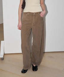Washed Cord Jean_Brown